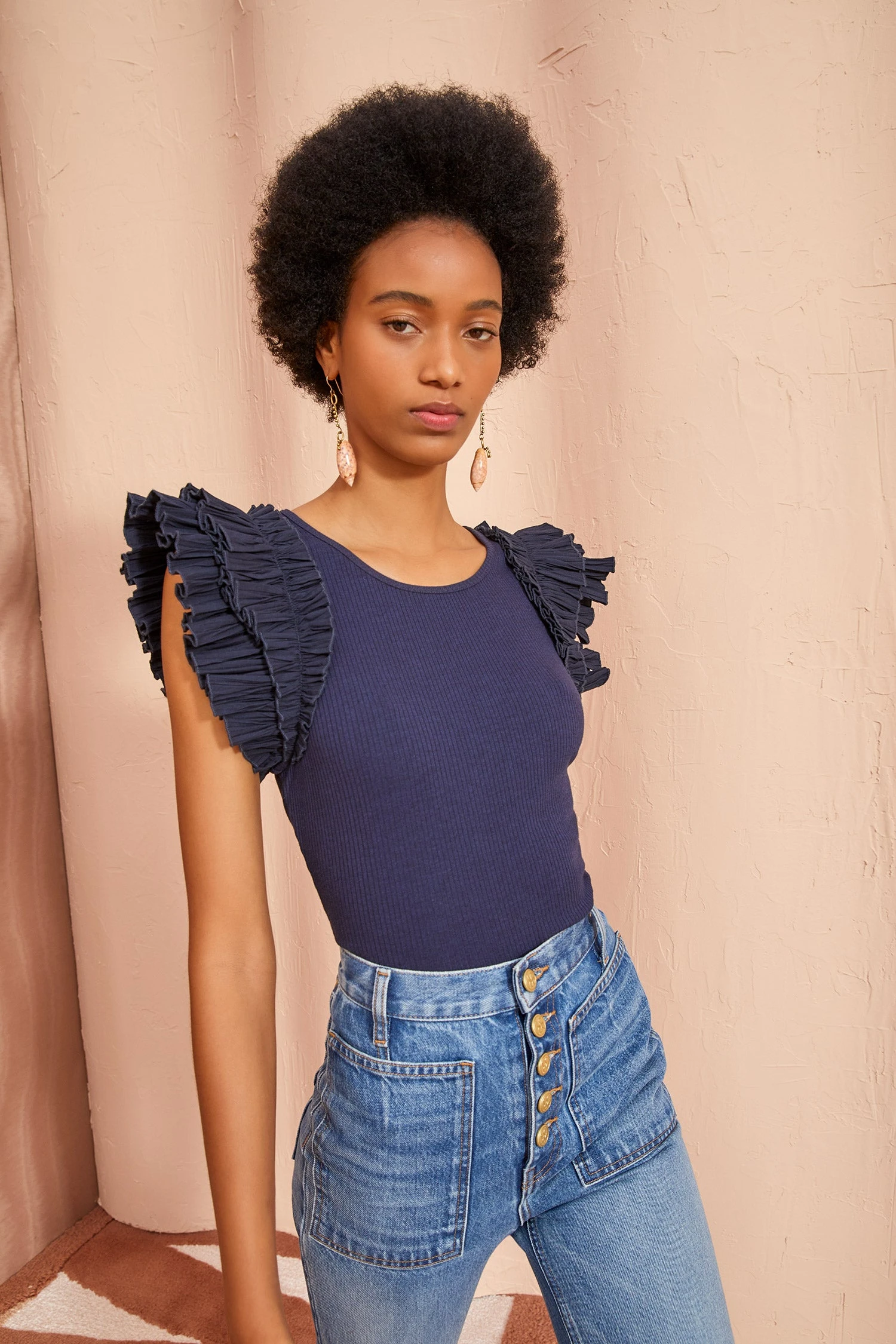 ULLA JOHNSON Lilo Top - Midnight 3 ULLA JOHNSON Lilo Top - Midnight