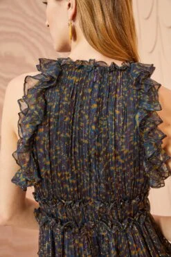 ULLA JOHNSON Lirra Gown - Peridot -Ullyla Shop ULLA JOHNSON Lirra Gown PERIDOT 05