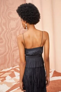 ULLA JOHNSON Lise Top - Noir -Ullyla Shop ULLA JOHNSON Lise Top NOIR 04