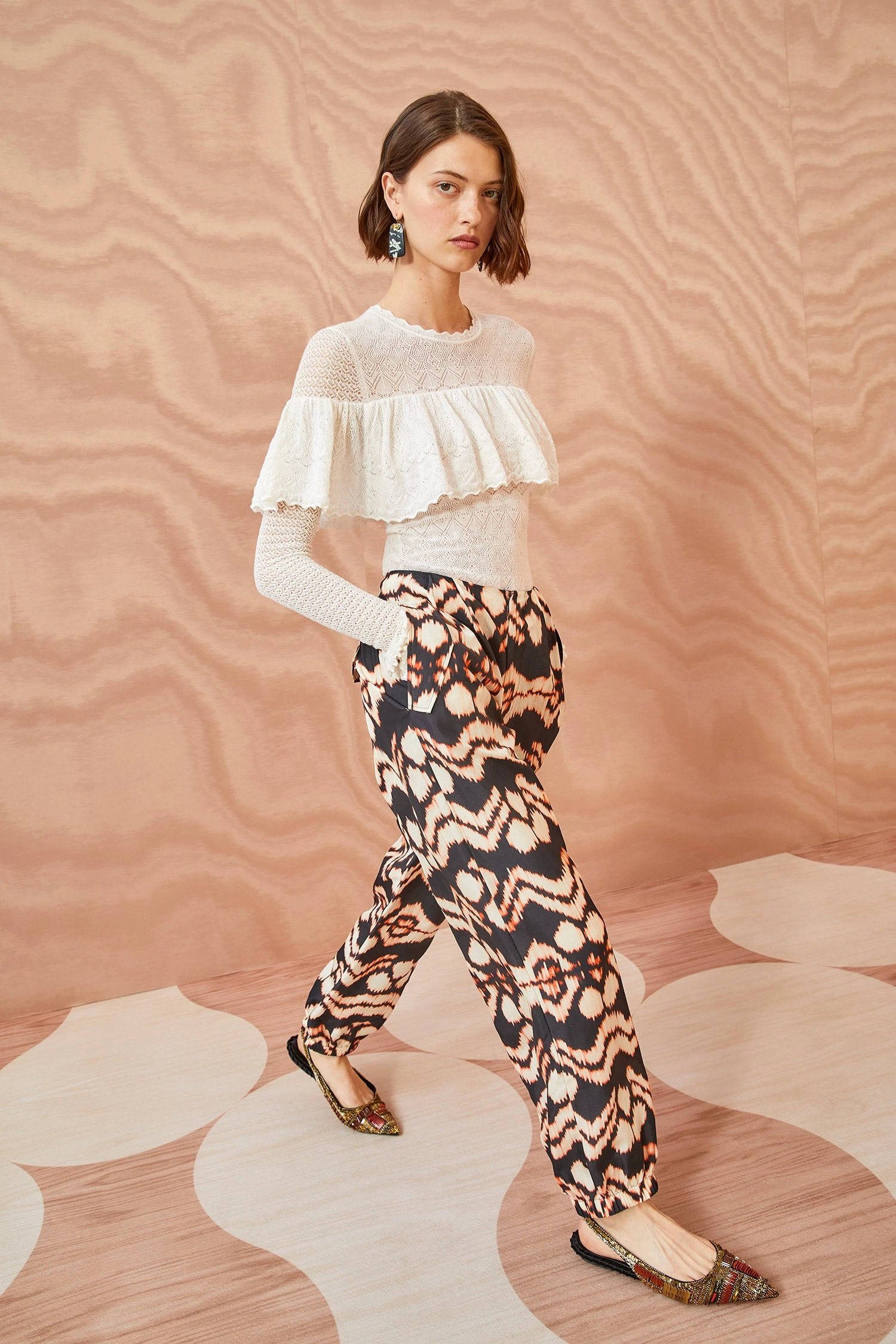 ULLA JOHNSON Lucinda Pant - Obsidian 6 ULLA JOHNSON Lucinda Pant - Obsidian - Image 4