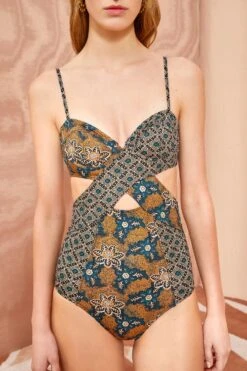 ULLA JOHNSON Luna Maillot - Parrot 9 ULLA JOHNSON Luna Maillot - Parrot -Ullyla Shop ULLA JOHNSON Luna Maillot PARROT 02 ALT