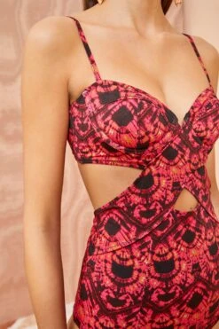 ULLA JOHNSON Luna Maillot - Wild Rose -Ullyla Shop ULLA JOHNSON Luna Maillot WILD ROSE 02 ALT