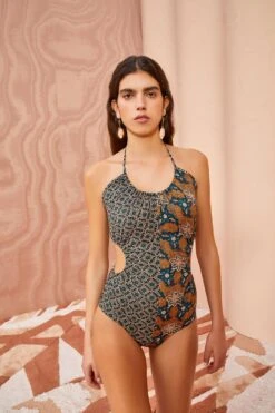 ULLA JOHNSON Mabel Maillot - Parrot -Ullyla Shop ULLA JOHNSON Mabel Maillot PARROT 05