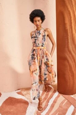 ULLA JOHNSON Marietta Dress - Fire Opal -Ullyla Shop ULLA JOHNSON Marietta Dress FIREOPAL 0017
