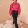 ULLA JOHNSON Marlie Blouse - Rosebud -Ullyla Shop ULLA JOHNSON Marlie Blouse ROSEBUD 01 MAIN UPDATE
