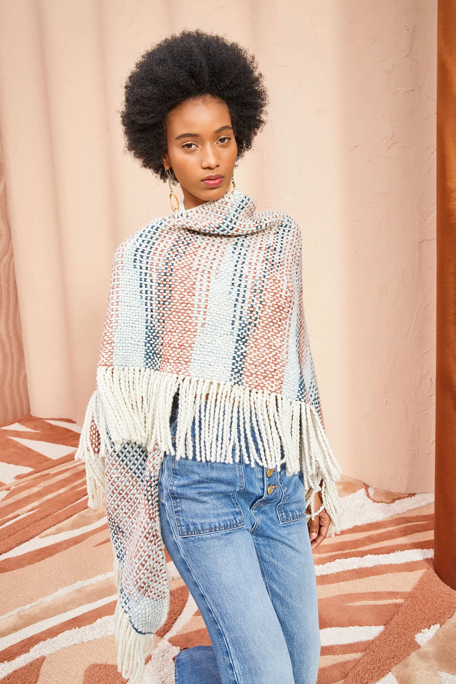 ULLA JOHNSON Martina Shawl - Canyon 2 ULLA JOHNSON Martina Shawl - Canyon