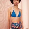 ULLA JOHNSON Maya Bikini Top - Tropic -Ullyla Shop ULLA JOHNSON Maya Bikini TOP TROPIC 01 MAIN