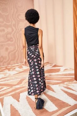 ULLA JOHNSON Nadira Skirt - Nocturne -Ullyla Shop ULLA JOHNSON Nadira Skirt NOCTURNE 04