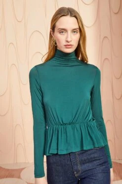 ULLA JOHNSON Nina Top - Cypress -Ullyla Shop ULLA JOHNSON Nina Top CYPRESS 05