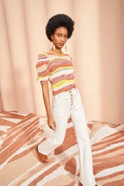 ULLA JOHNSON Odie Top - Agate