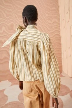 ULLA JOHNSON Opal Blouse - Sand -Ullyla Shop ULLA JOHNSON Opal Blouse SAND 0029