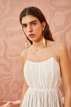 ULLA JOHNSON Orla Dress - Pristine -Ullyla Shop ULLA JOHNSON Orla Dress PRISTINE 05