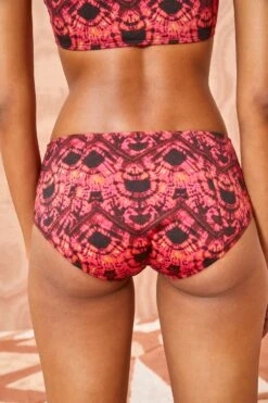ULLA JOHNSON Pluto Bikini Bottom - Wild Rose -Ullyla Shop ULLA JOHNSON PLUTO BIKINI BOTTOM WILD ROSE 03