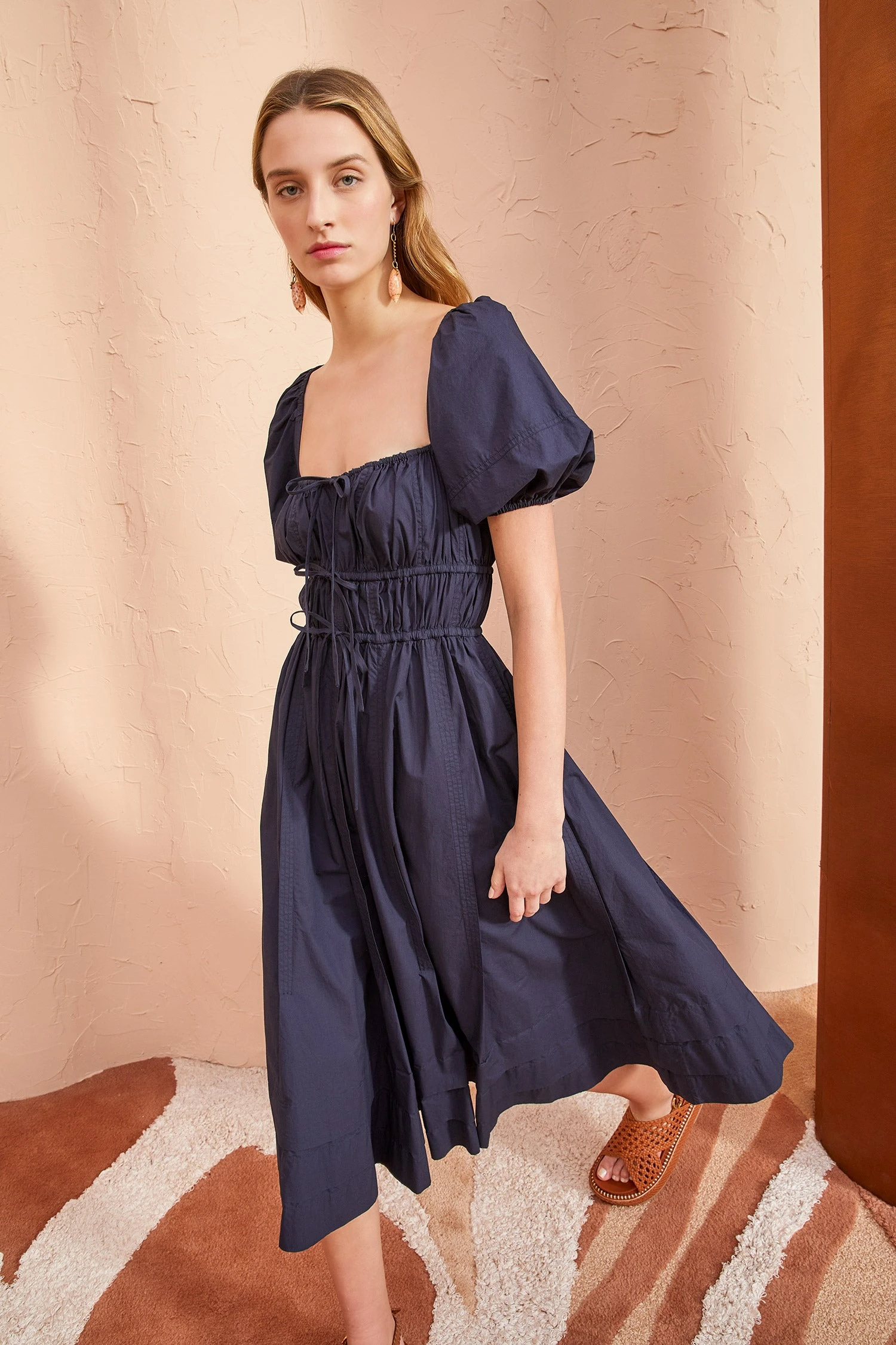 ULLA JOHNSON Palma Dress - Midnight 3 ULLA JOHNSON Palma Dress - Midnight