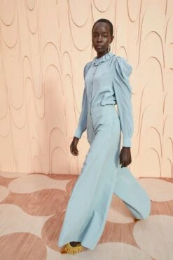 ULLA JOHNSON Polina Pant - Agave -Ullyla Shop ULLA JOHNSON Polina Pant AGAVE 0104