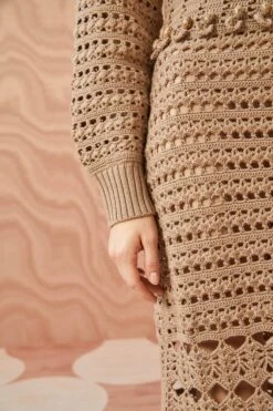 ULLA JOHNSON Prisha Dress - Flax -Ullyla Shop ULLA JOHNSON Prisha Dress FLAX 0129