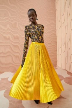 ULLA JOHNSON Rami Skirt - Sunsprite -Ullyla Shop ULLA JOHNSON Rami Skirt SUNSPRITE 04