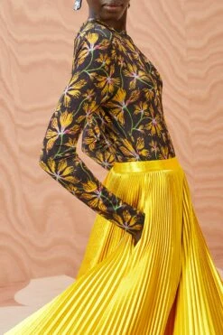 ULLA JOHNSON Rami Skirt - Sunsprite -Ullyla Shop ULLA JOHNSON Rami Skirt SUNSPRITE 05