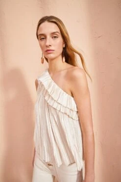 ULLA JOHNSON Ravenna Top - Pristine -Ullyla Shop ULLA JOHNSON Ravenna Top PRISTINE 05