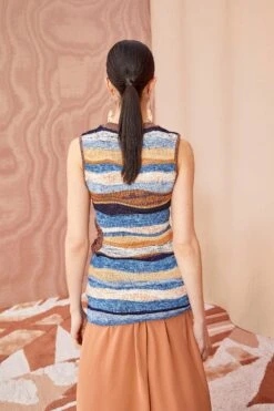 ULLA JOHNSON Robbie Top - Aegean -Ullyla Shop ULLA JOHNSON Robbie Top AEGEAN 03