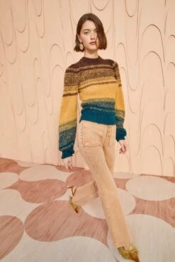 ULLA JOHNSON Rosalia Pullover - Desert -Ullyla Shop ULLA JOHNSON Rosalia Pullover DESERT 0085