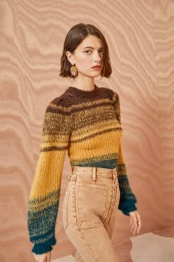 ULLA JOHNSON Rosalia Pullover - Desert -Ullyla Shop ULLA JOHNSON Rosalia Pullover DESERT 0124