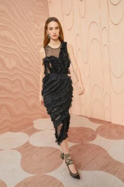 ULLA JOHNSON Sarafina Skirt - Noir