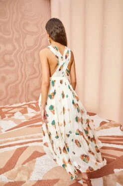 ULLA JOHNSON Sarai Dress - Aurora -Ullyla Shop ULLA JOHNSON Sarai Dress AURORA 04