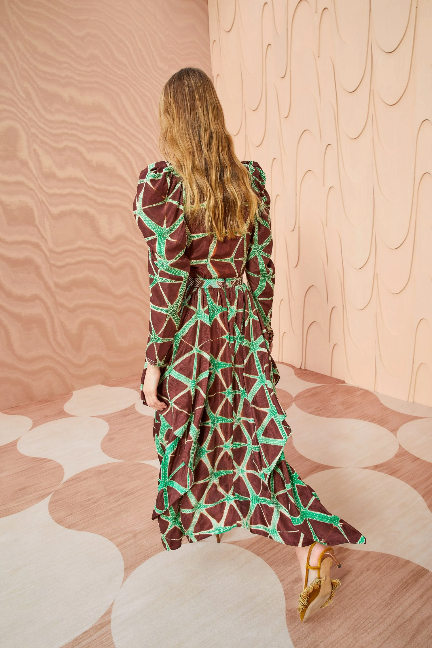 ULLA JOHNSON Savita Skirt - Teak 6 ULLA JOHNSON Savita Skirt - Teak - Image 4