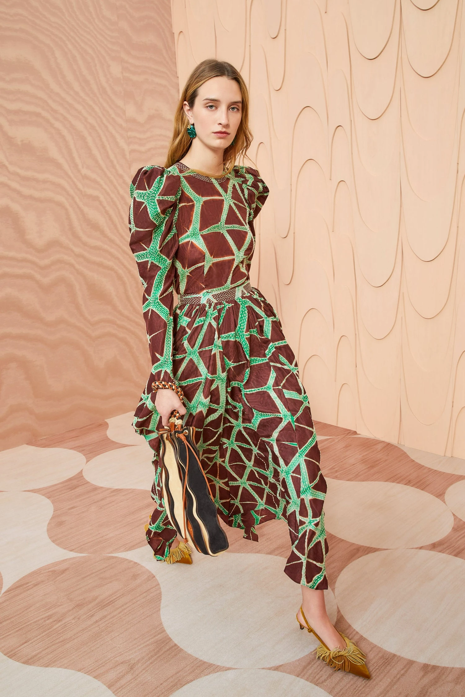 ULLA JOHNSON Savita Skirt - Teak 8 ULLA JOHNSON Savita Skirt - Teak - Image 6