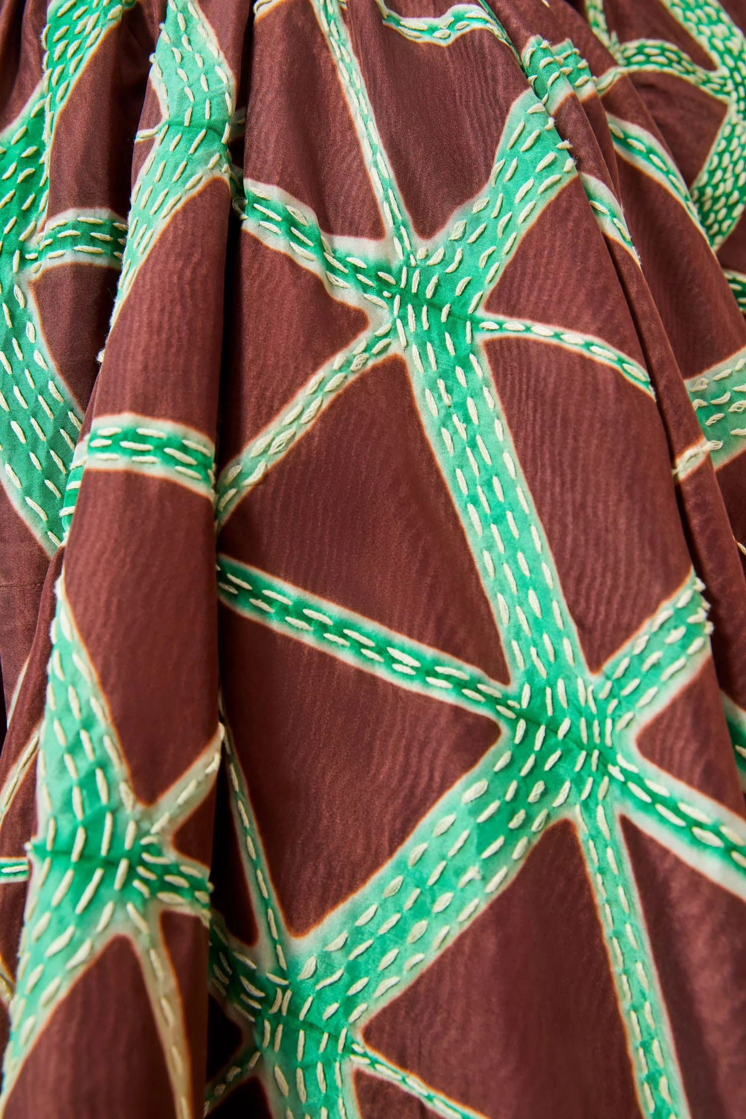 ULLA JOHNSON Savita Skirt - Teak 7 ULLA JOHNSON Savita Skirt - Teak - Image 5