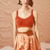 ULLA JOHNSON Taliah Bralette - Redwood 2 ULLA JOHNSON Taliah Bralette - Redwood -Ullyla Shop ULLA JOHNSON Taliah Bralette REDWOOD 01 MAIN