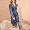 ULLA JOHNSON Thalia Dress - Marine -Ullyla Shop ULLA JOHNSON Thalia Dress MARINE RESHOOT 01 MAIN