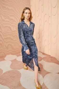 ULLA JOHNSON Thalia Dress - Marine