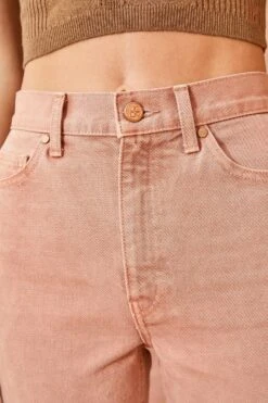 ULLA JOHNSON The Agnes Jean - Rosewood Wash -Ullyla Shop ULLA JOHNSON The Agnes ROSEWOOD WASH 0155