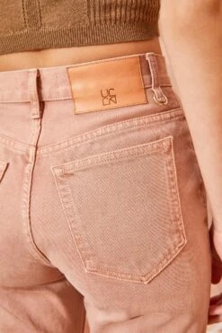 ULLA JOHNSON The Agnes Jean - Rosewood Wash -Ullyla Shop ULLA JOHNSON The Agnes ROSEWOOD WASH 0161