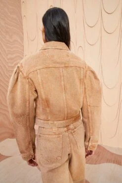 ULLA JOHNSON The Cosette Jacket - Stone Dye Wash -Ullyla Shop ULLA JOHNSON The Cosette Jacket STONE DYE WASH 04