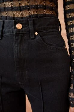 ULLA JOHNSON The Genevieve Jean - Noir Wash -Ullyla Shop ULLA JOHNSON The Genevieve Jean NOIR WASH 04