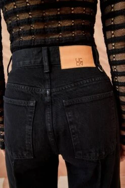 ULLA JOHNSON The Genevieve Jean - Noir Wash -Ullyla Shop ULLA JOHNSON The Genevieve Jean NOIR WASH 05