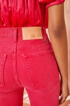 ULLA JOHNSON The Lou Jean - Orchid Wash 9 ULLA JOHNSON The Lou Jean - Orchid Wash -Ullyla Shop ULLA JOHNSON The Lou ORCHID WASH 03