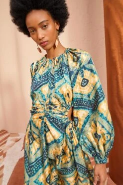 ULLA JOHNSON Tulia Dress - Constellation -Ullyla Shop ULLA JOHNSON Tulia Dress CONSTELLATION 03