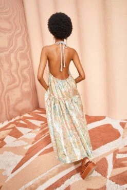 ULLA JOHNSON Tyra Dress - Meadow -Ullyla Shop ULLA JOHNSON Tyra Dress MEADOW 0103