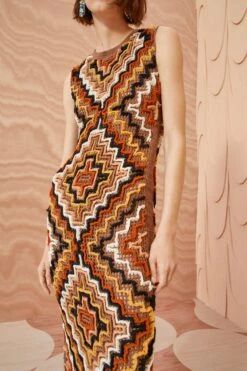 ULLA JOHNSON Varisha Dress - Opalite -Ullyla Shop ULLA JOHNSON Varisha Dress OPALITE 02 ALT