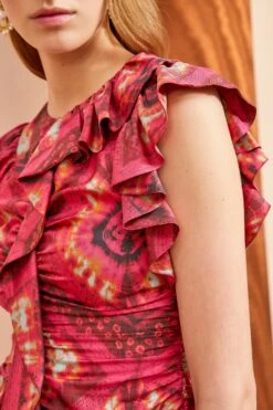 ULLA JOHNSON Vida Top - Wild Rose -Ullyla Shop ULLA JOHNSON Vida Top WILD ROSE 04