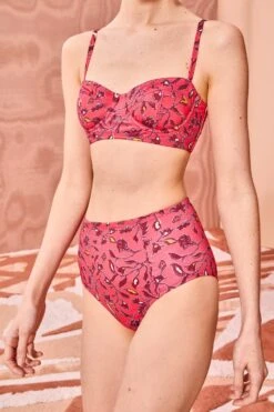 ULLA JOHNSON Zahara Bikini Bottom - Poppy Floral -Ullyla Shop ULLA JOHNSON Zahara Bikini BOTOM POPPY FLORAL 04