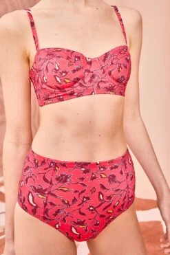 ULLA JOHNSON Zahara Bikini Bottom - Poppy Floral -Ullyla Shop ULLA JOHNSON Zahara Bikini BOTOM POPPY FLORAL 05
