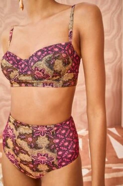 ULLA JOHNSON Zahara Bikini Top - Gladiola -Ullyla Shop ULLA JOHNSON Zahara Bikini TOP GLADIOLA 04