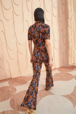 ULLA JOHNSON Zena Pant - Bellflower 10 ULLA JOHNSON Zena Pant - Bellflower -Ullyla Shop ULLA JOHNSON Zena Pant BELLFLOWER 03