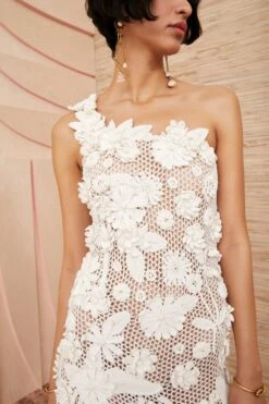 ULLA JOHNSON Sydel Dress - Ivory 17 ULLA JOHNSON Sydel Dress - Ivory -Ullyla Shop ulla johnson sydel dress ivory SP220700 07